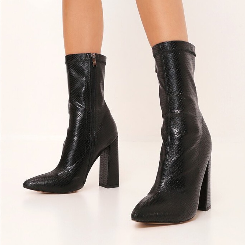 I Saw It First Heeled Boots